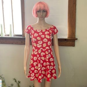 Forever 21 bright skater dress